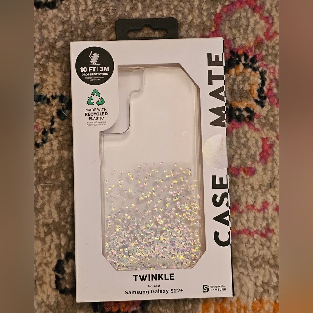 NIB casemate phone protector for Samsung Galaxy 22+ Twinkle